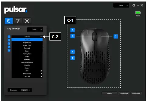 Pulsar XLITE Wireless Gaming Mouse - fig3