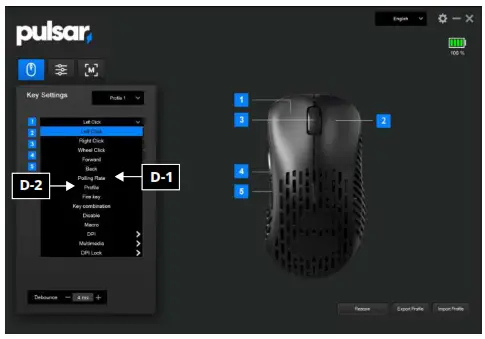 Pulsar XLITE Wireless Gaming Mouse - fig4