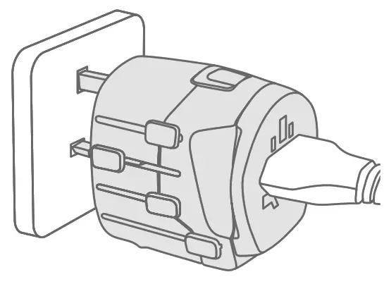 SKROSS 1.302535 Pro World and USB Universal Adapter - fig 1