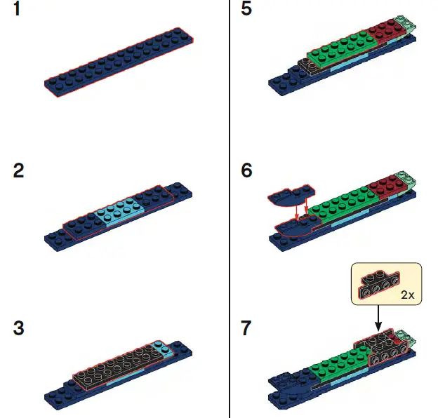 LEGO 71766 Legendary Dragon fig 1