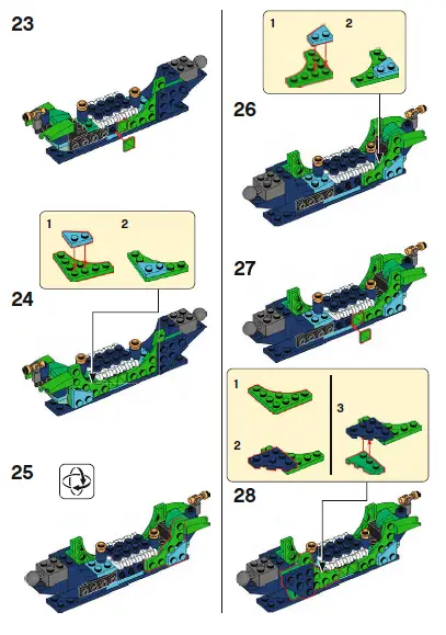 LEGO 71766 Legendary Dragon fig 1