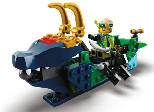 LEGO 71766 Legendary Dragon fig 1