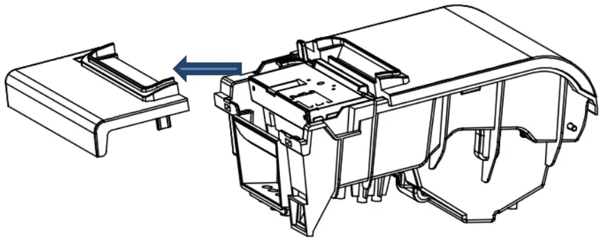 Dis-assembly and assembly of main components