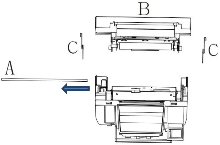 Dis-assembly and assembly of main components