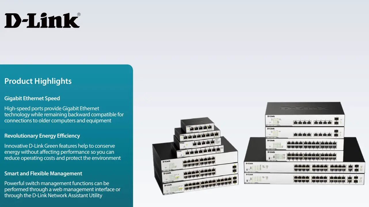 D-Link Gigabit Smart Managed Switches User Guide