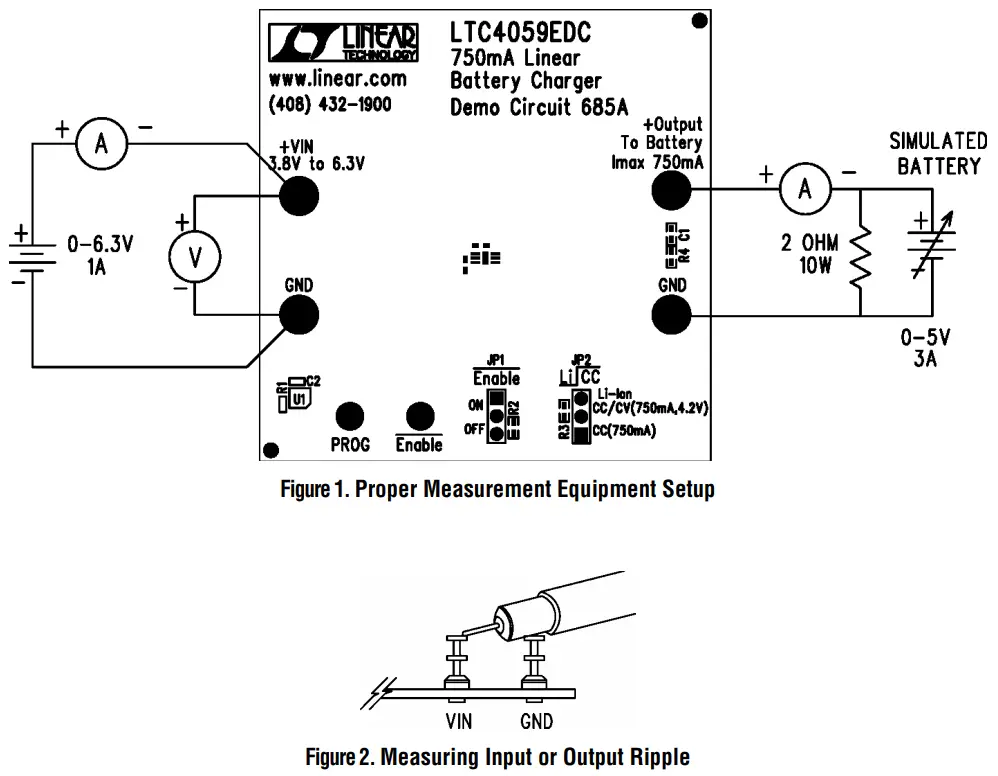 LINEAR TECHNOLOGY LTC4059 750mA Battery Charger