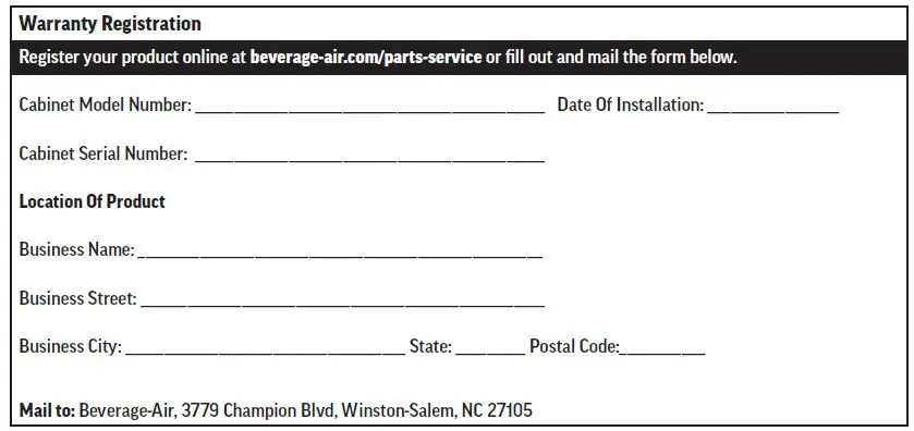 Beverage-Air 809-173a Hydrocarbon UCR Refrigerators fig 24