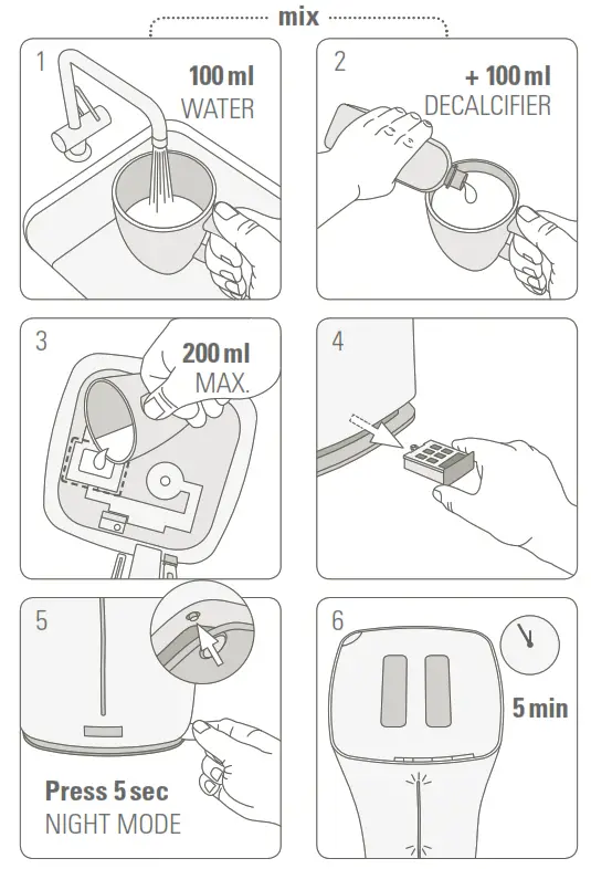 Stadler Form Eva Humidifier -Decalcification