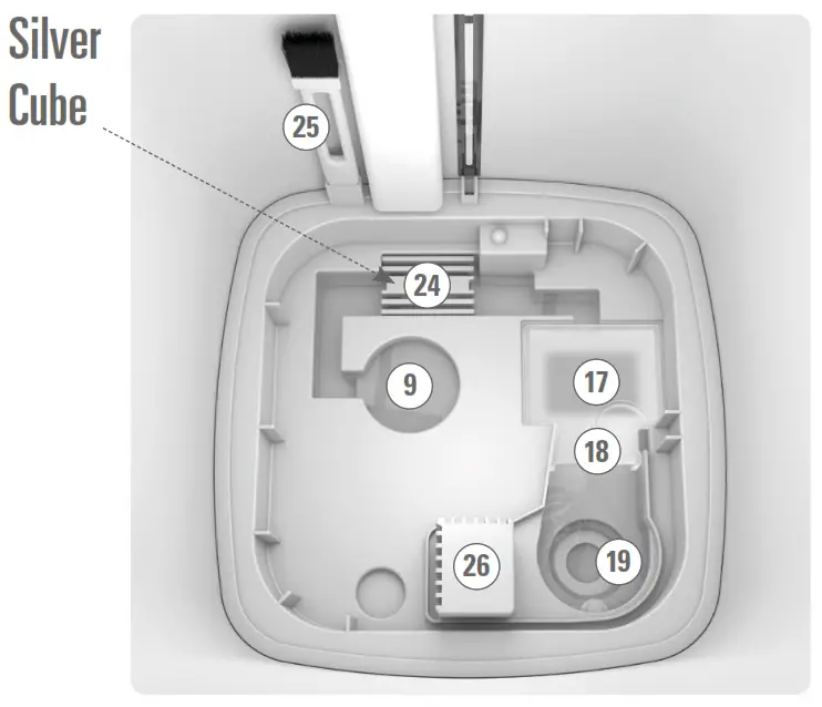 Stadler Form Eva Humidifier -Silver