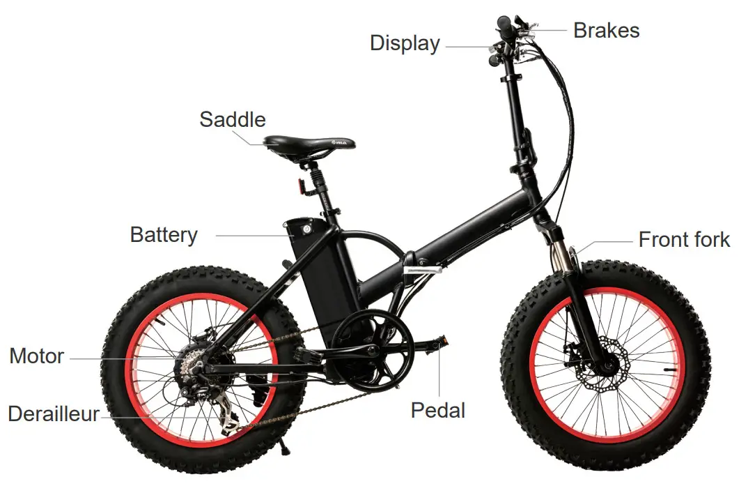 EAZBIKE STM-F07 Electric Bike - Figure 1