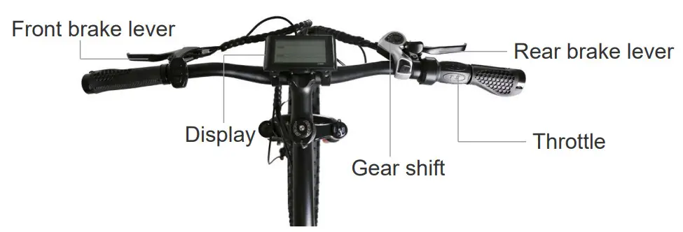 EAZBIKE STM-F07 Electric Bike - Figure 2