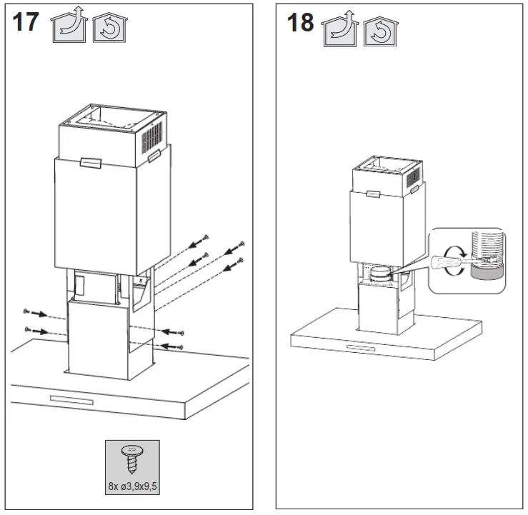 Electrolux EFI739X 90cm Stainless Steel Wall Mounted Hood - fig17
