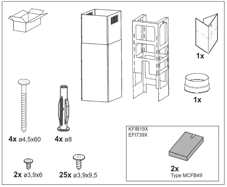 Electrolux EFI739X 90cm Stainless Steel Wall Mounted Hood - fig5