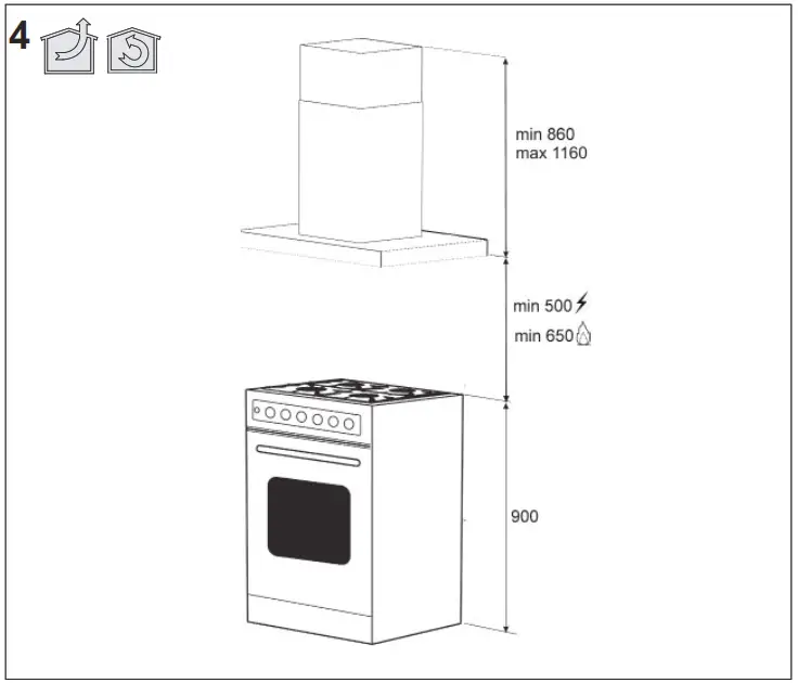 Electrolux EFI739X 90cm Stainless Steel Wall Mounted Hood - fig9
