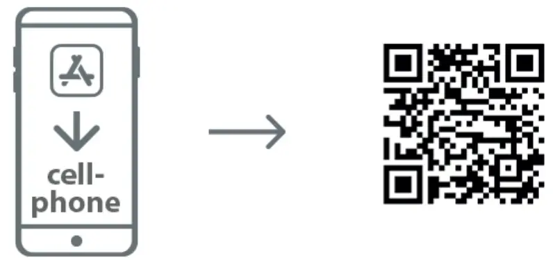 Babysense BPIZ1 HD Baby Monitor - QR code