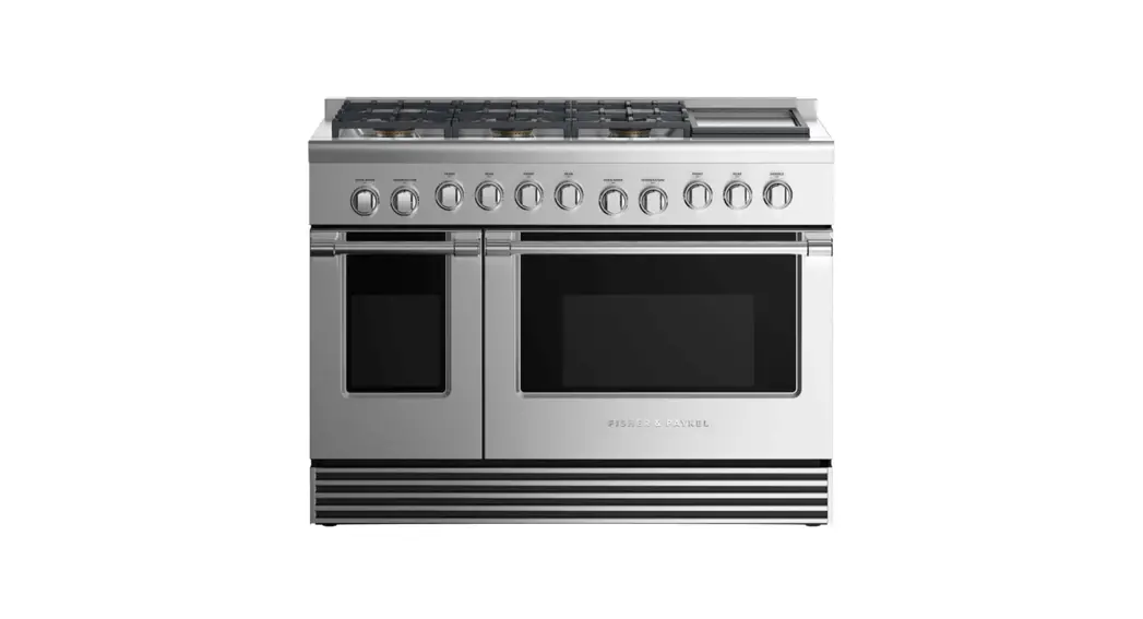 Fisher Paykel Rdv2-486gl-n-n 48-inch Dual Fuel Range User Guide