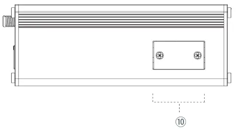Milesight UR75 Ultra Series Industrial Router - Side Panel