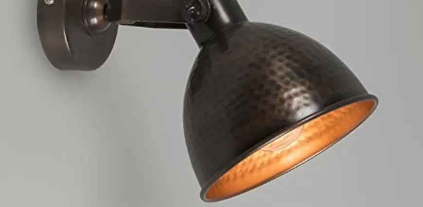 Qazqa 93423 Liko Wl Brass Industrial Wand Lamp Instruction Manual