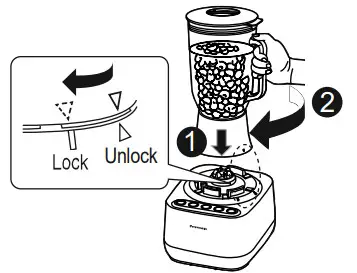 Panasonic MX-MP5151 700 W Plastic Jug Blender - Figure 3