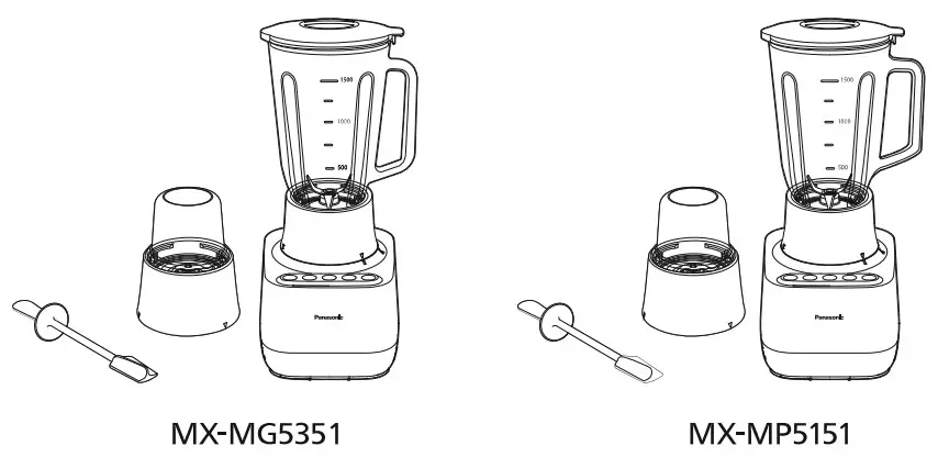 Panasonic MX-MP5151 700 W Plastic Jug Blender