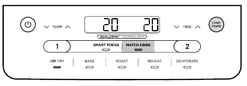 NINJA-DZ090-Foodi-6-Quart-5-in-1-DualZone-2-Basket-Air-Frye-fig8