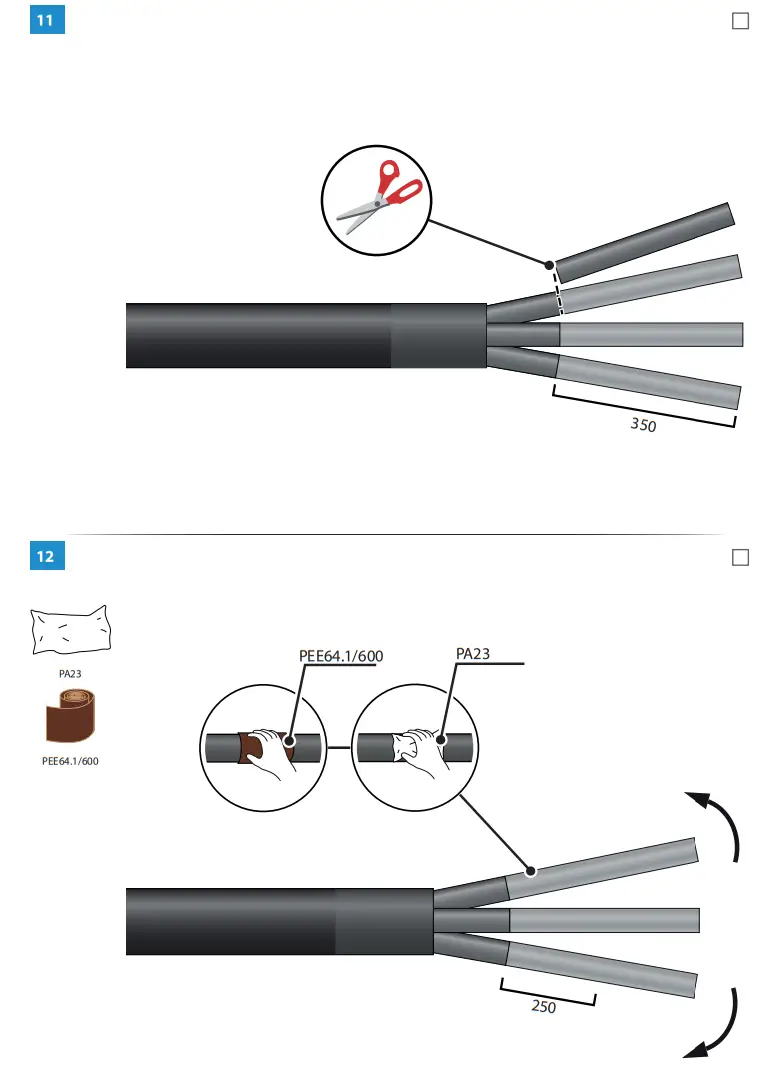 ENSTO HJP11 2402C Heat Shrink Joint - Fig 11