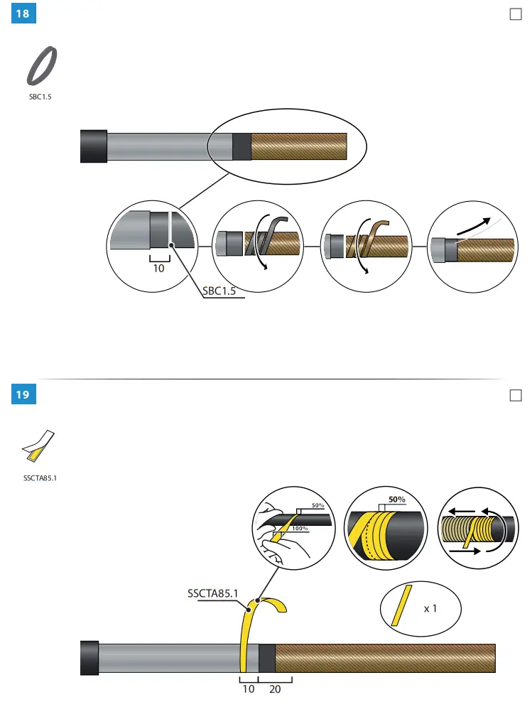 ENSTO HJP11 2402C Heat Shrink Joint - Fig 14