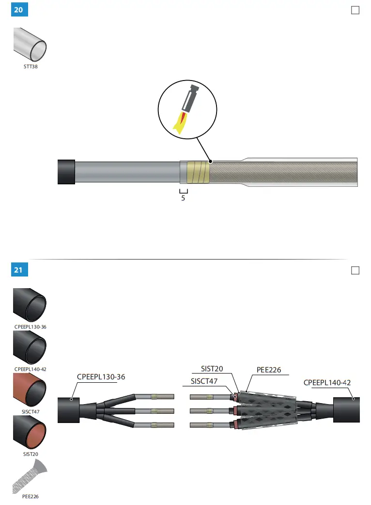 ENSTO HJP11 2402C Heat Shrink Joint - Fig 15