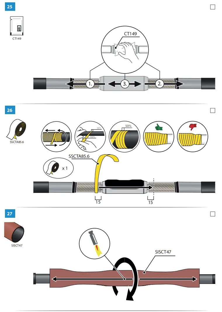 ENSTO HJP11 2402C Heat Shrink Joint - Fig 18