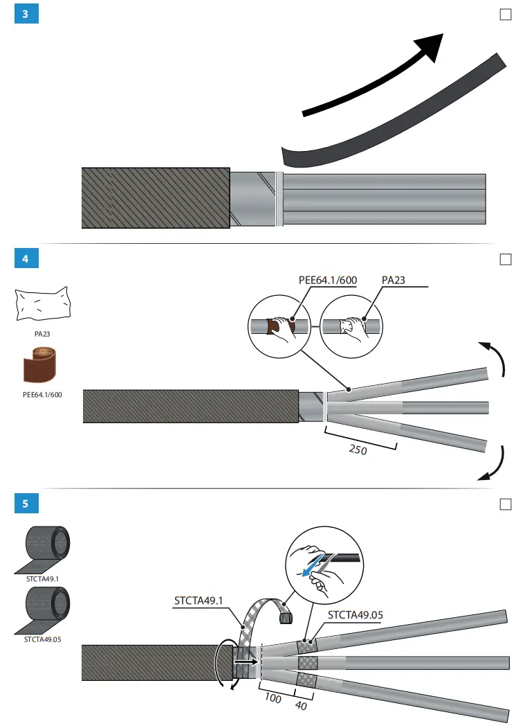 ENSTO HJP11 2402C Heat Shrink Joint - Fig 8