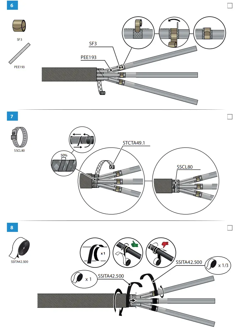 ENSTO HJP11 2402C Heat Shrink Joint - Fig 9