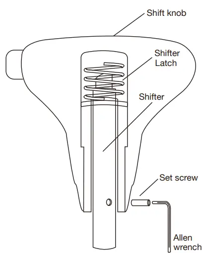 TYPE S-AC58330-Automatic-Leather-Shift-Knob-FIG1