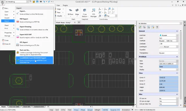 CorelCAD 2021 Simplified CAD Drawing Software