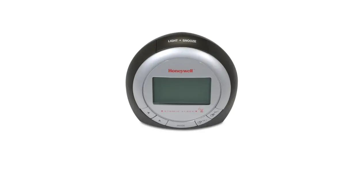 Honeywell Rc182w Atomic Alarm Clock With Temperature User Manual Honeywell Rc182w Atomic Alarm Clock With Temperature User Manual