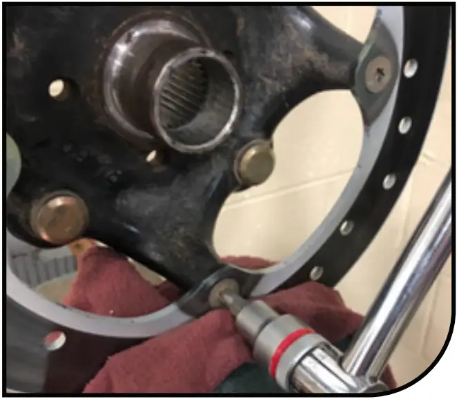 HAYES 2019 2022 CAN AM X3 Pro Float 8R Rotor Kit - Remove rotor