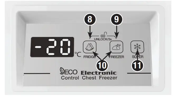 STIRLING STR-H200W Chest Freezer - fig 2
