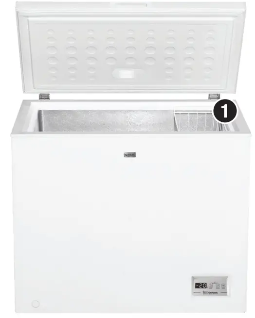 STIRLING STR-H200W Chest Freezer