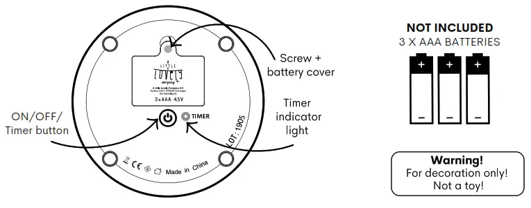LITTLE LOVELY PLUNPI05 Projector Lights - 1