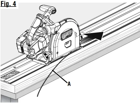 RYOBI A73TS01 55 Inch Accessory Track-fig5