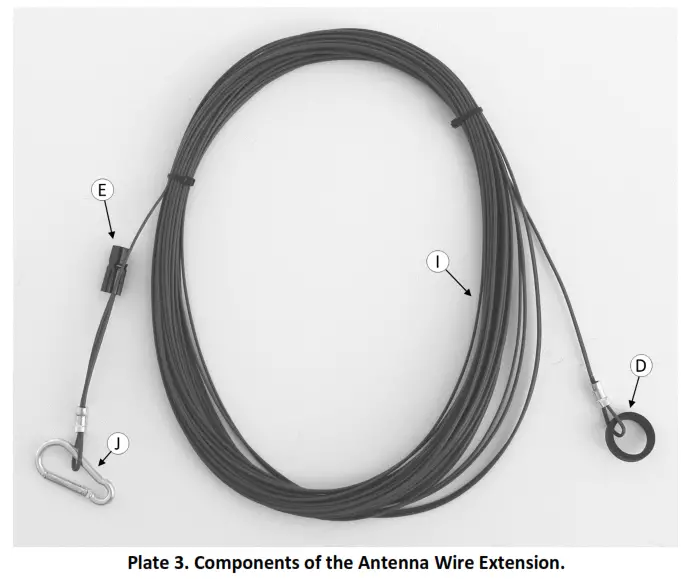 CHAMELEON ANTENNA CHA LEFS 8010 Lightweight End Fed Halfwave Sloper - Antenna1