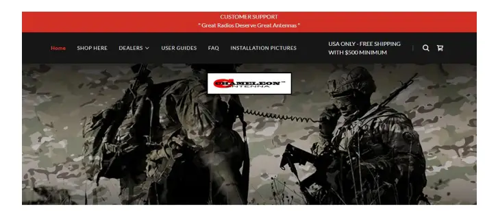 CHAMELEON ANTENNA CHA LEFS 8010 Lightweight End Fed Halfwave Sloper - antennak