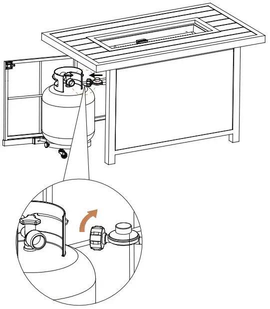 HAPPATIO B09ZQBD7DR Outdoor Fire Tables - Figure 11
