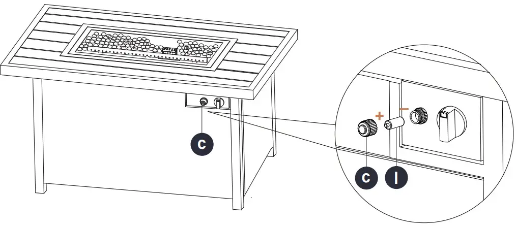 HAPPATIO B09ZQBD7DR Outdoor Fire Tables - Figure 13
