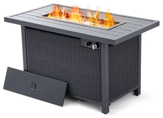 HAPPATIO B09ZQBD7DR Outdoor Fire Tables
