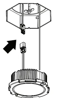 dmf DID2 Recessed LED Module - hardwire adapter