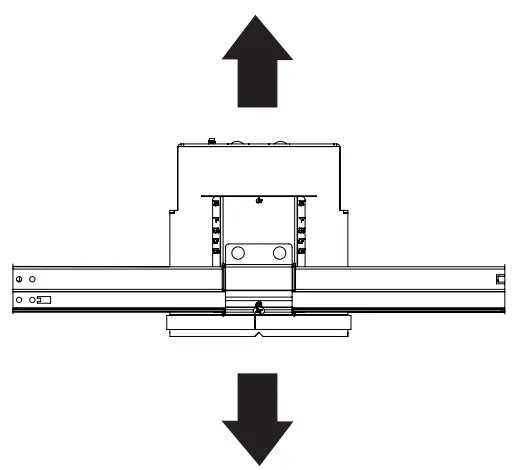 dmf DID2 Recessed LED Module - vertical position