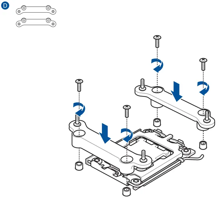 Install the AMD Mounting Bracket