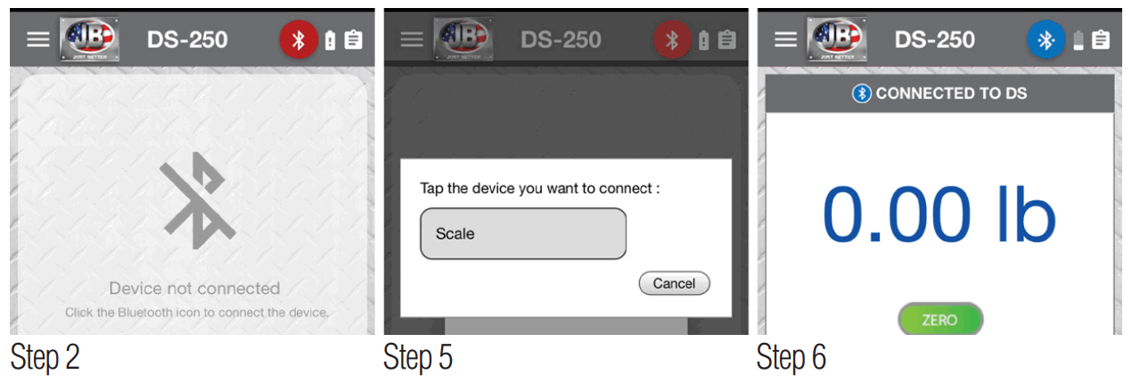 JB DS 250 Atlas Wireless Digital Refrigerant Scale with Wired Handset - FIGURE 3