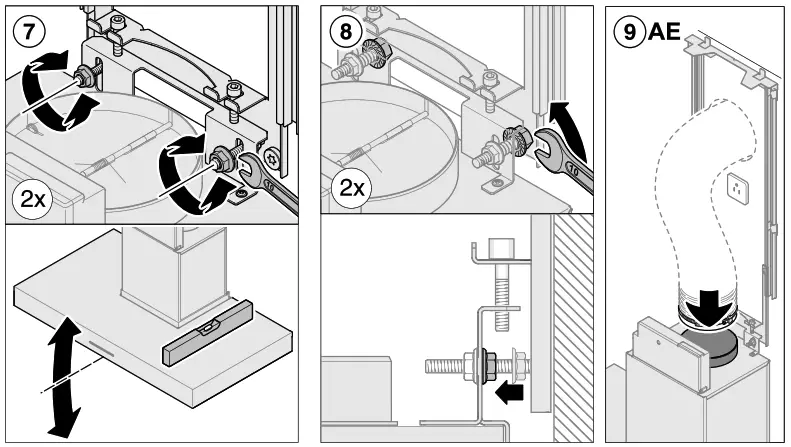 Miele DA 6596 W, DA 6526 W Puristic Canto Wall Mounted Decor Hood - Figure 7