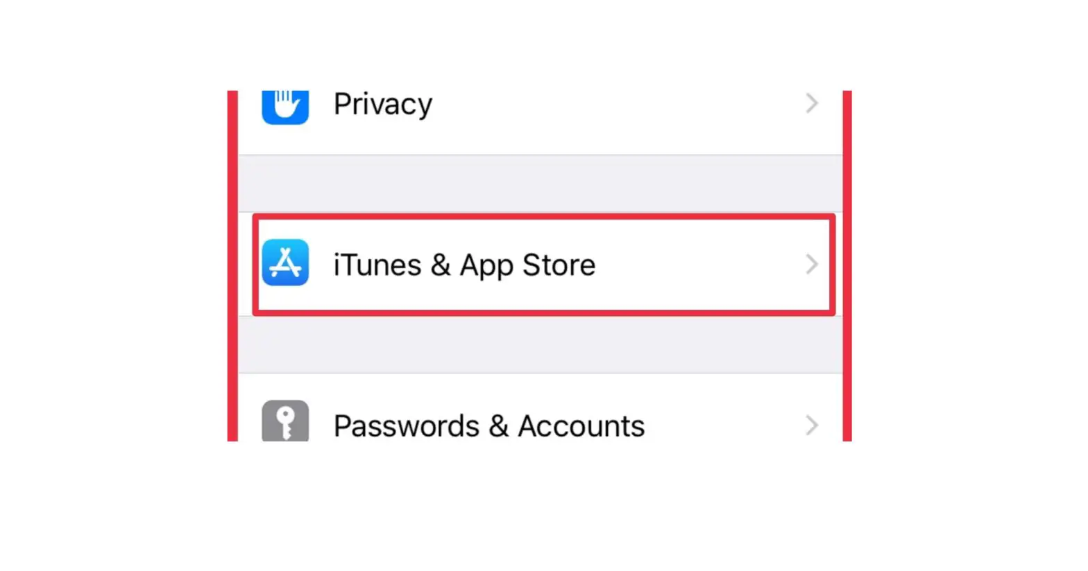Itunes Store & Privacy